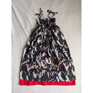 Bijou Sauvage Clothier Multicolor Paint Splatter Logo All Over Print Size 8